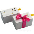 2014 boutique small gift box, made of cardboard and fancy paper